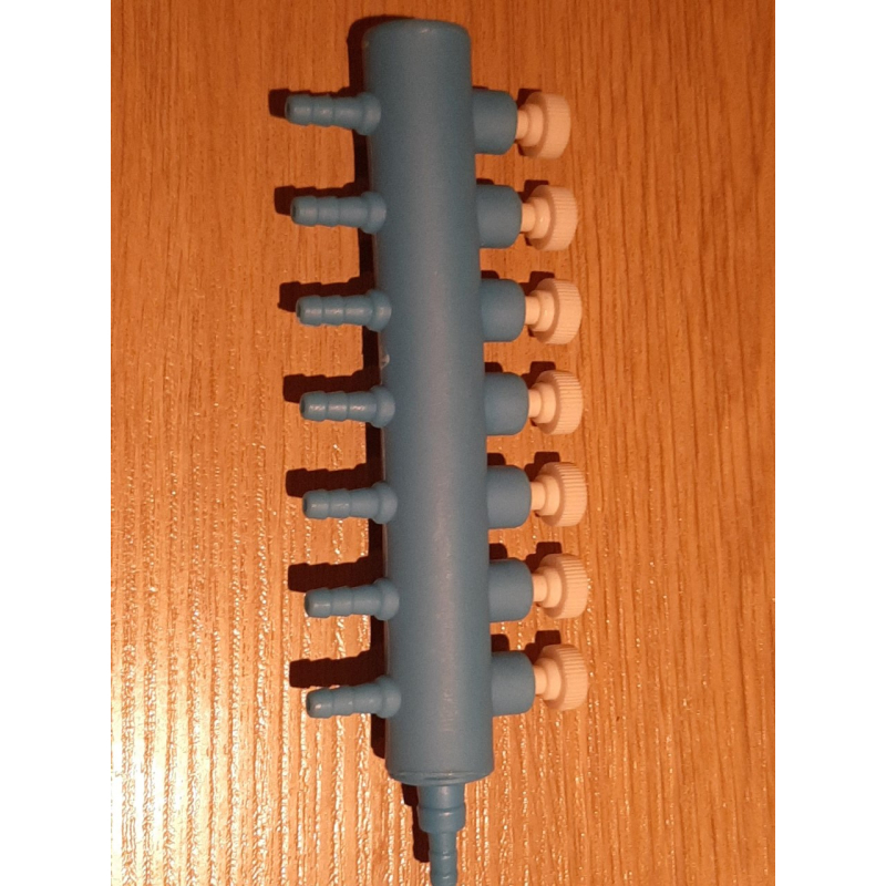 verdeelstuk luchtslang 7-uitgangen