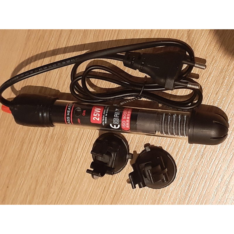 Aquarium verwarming heater glas  25 W 