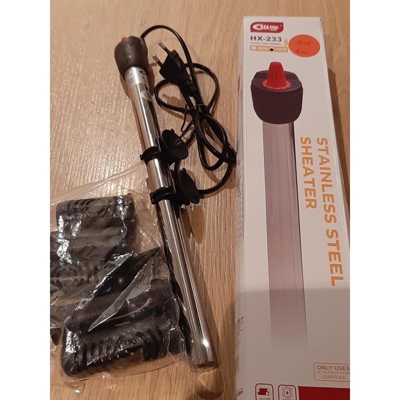 Aquarium verwarming heater RVS 500W