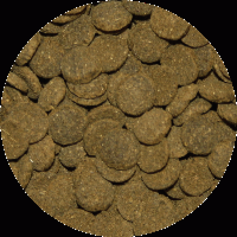 mini wafers spirulina (200 gr,)