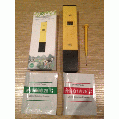 Ph-meter (+ 2x ijkpoerder)