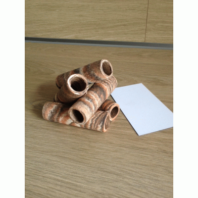 garnalen 5-buisjes structuur