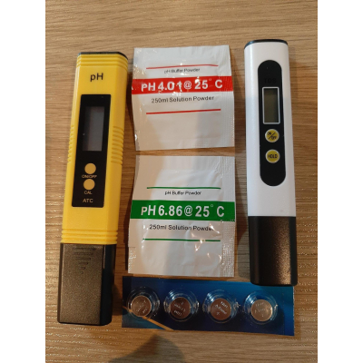 Voordeel set Ph-meter + TDS-meter